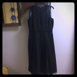 NWT Size 6 Cut-out detail woven midi dress