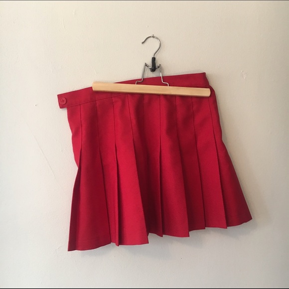 Pleated tennis skirt
