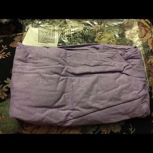 Lularoe Purple Heathered Leggings OS