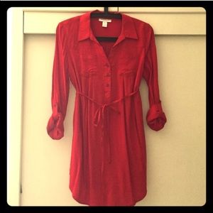 Maternity tunic shirt