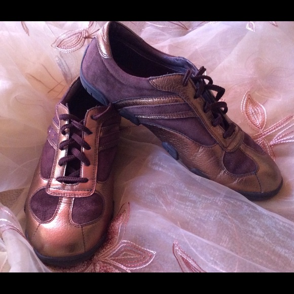 Steve Madden Gold Sneakers