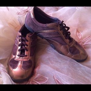 Steve Madden Gold Sneakers