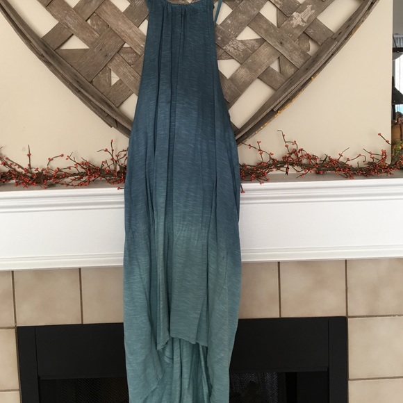 Blue dress