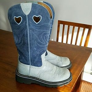 Ariat Blue cowboy boots