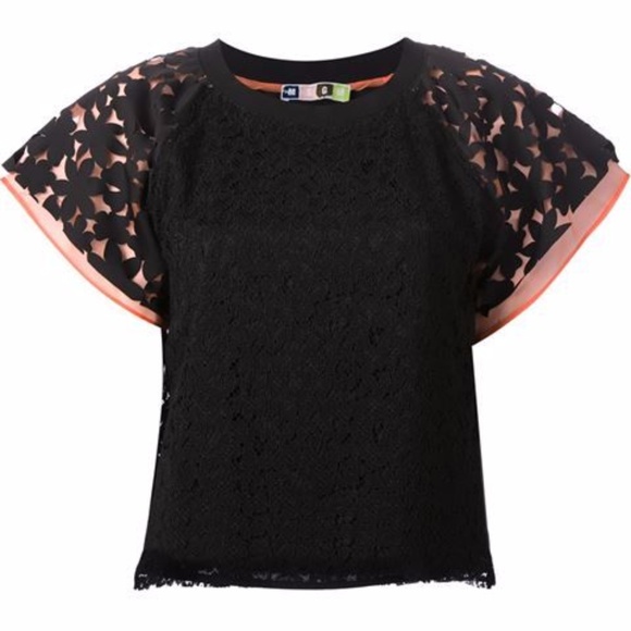 MSGM Cutout lace T-shirt Make Offers No Trade - Picture 5 of 5