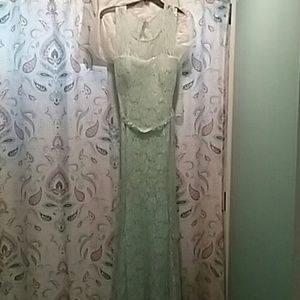 Floor length Prom dress