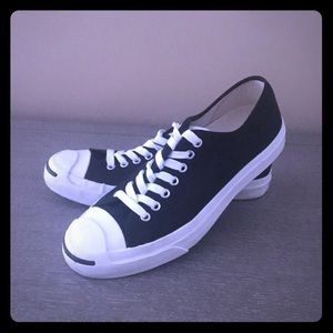 Converse Jack Purcell canvas low top sneakers