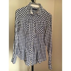 GAP Fitted Boyfriend Shirt