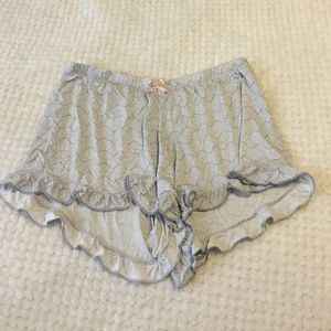 Ruffled Lounge Shorts