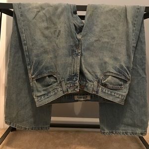 Like new blue jeans