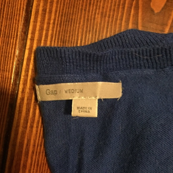 SOLD Blue & grey lightweight sweater - Picture 4 of 4