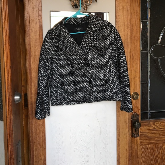 Talbots cropped wool blend jacket - Picture 3 of 4