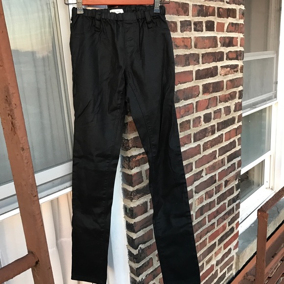 Urban Outfitters Pull Me On Black Jeans, Size 25 W - Picture 1 of 4