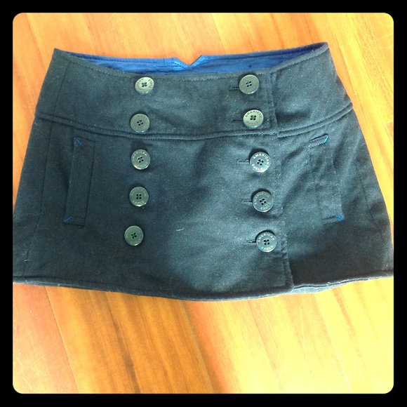 American Eagle Wool Mini Skirt