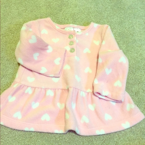 Pink peplum heart shirt - Picture 1 of 3