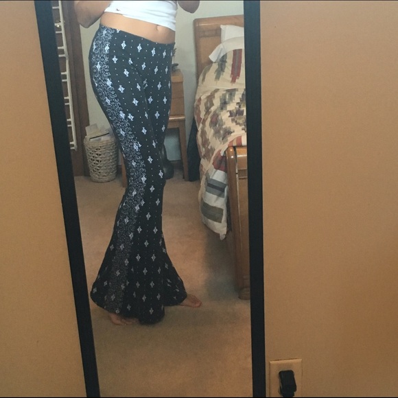 🌛Flared Cotton Yoga Pants🌜