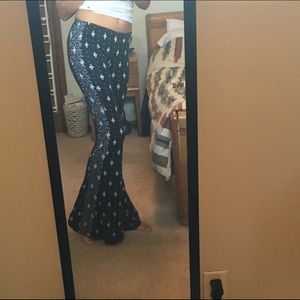 🌛Flared Cotton Yoga Pants🌜