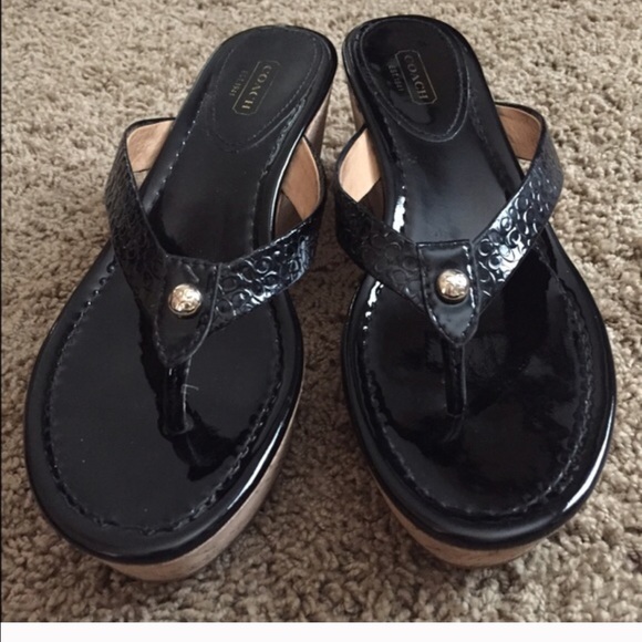 Coach wedges