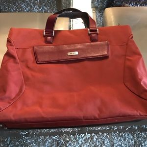 Coral Red Travel Tote by Tumi