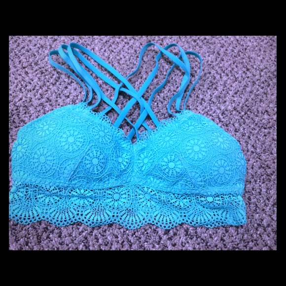 NEW Hollister Turquoise Bralette