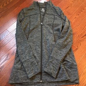 Super cute active zip up sweater!