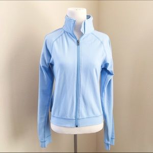 Blue Lululemon Athletica Zip Up Track Jacket - 8