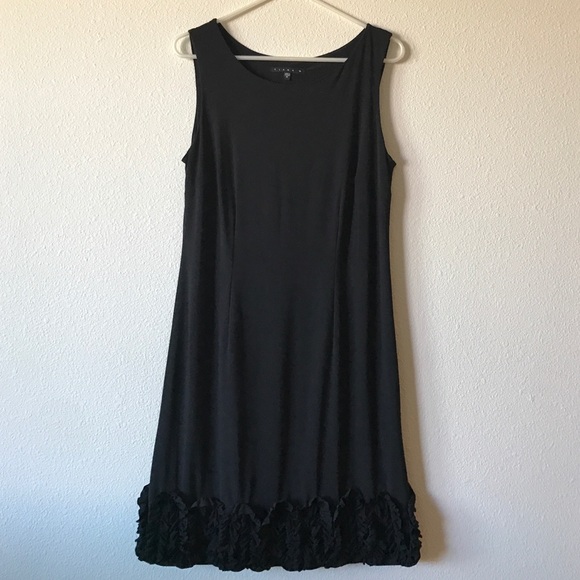 Black shift dress. Size M