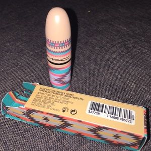 Mac Tribe Vibe satin lipstick in Hot Chocolate