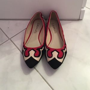 Coconut Pointed Flats