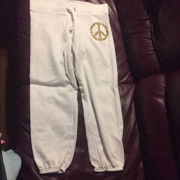 Victoria's Secret pink sweatpants - Picture 1 of 4