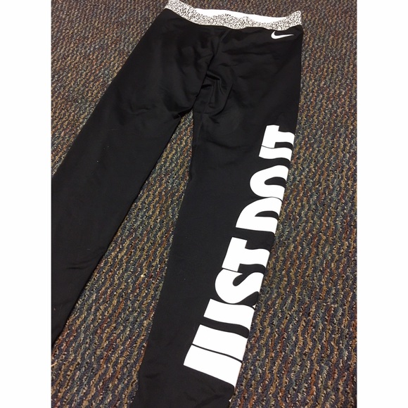 Women's Nike Pro Just Do It Running Spandex Sz M