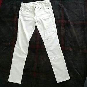 American Eagle skinny jeans, white
