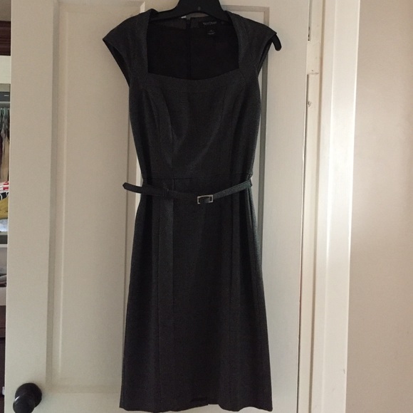 Black and white White House Black Market dress
