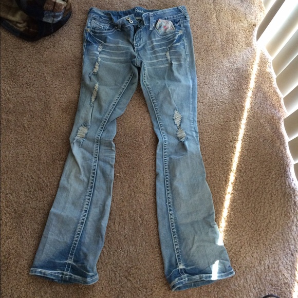 Amethyst boot cut jeans