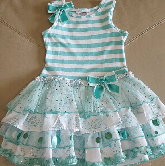 Girls Striped Dress