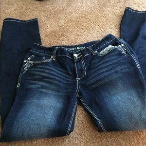 Good condition, paint on the back of a leg