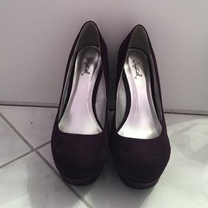Deep Purple Wedges