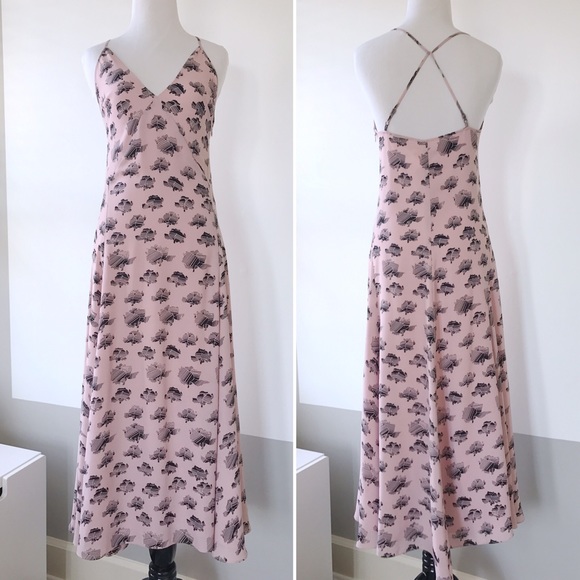 Rebecca Minkoff Falcon Graphic Flower Maxi Dress - Picture 2 of 5