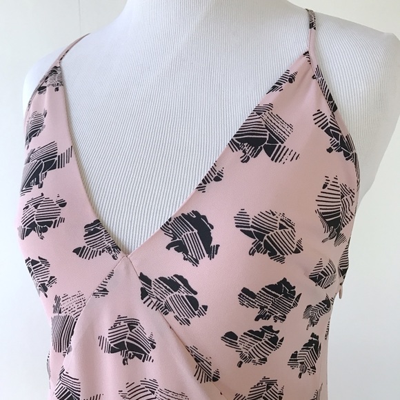 Rebecca Minkoff Falcon Graphic Flower Maxi Dress - Picture 4 of 5