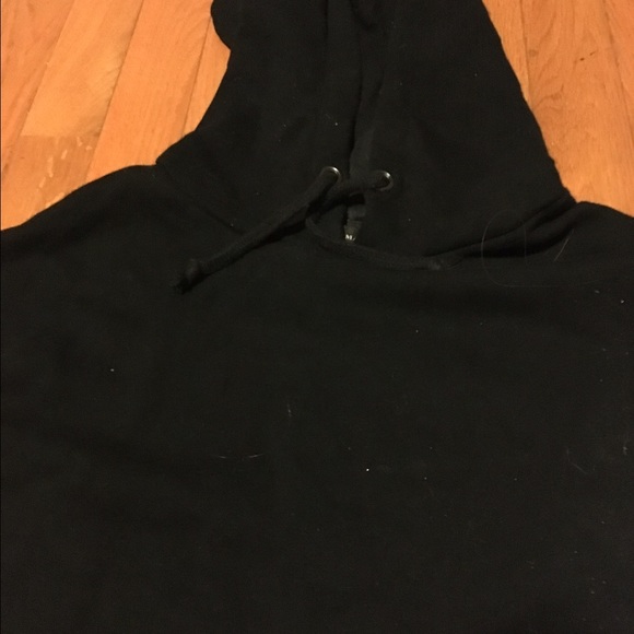Zara Men's Black Sleeveless Hoodie - Picture 3 of 4