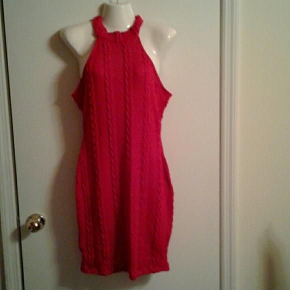 Turtle neck tank dress