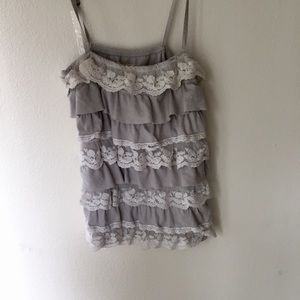 Women's lace tank top