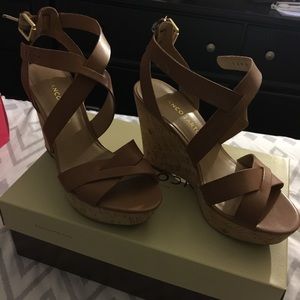 Opened toe wedges