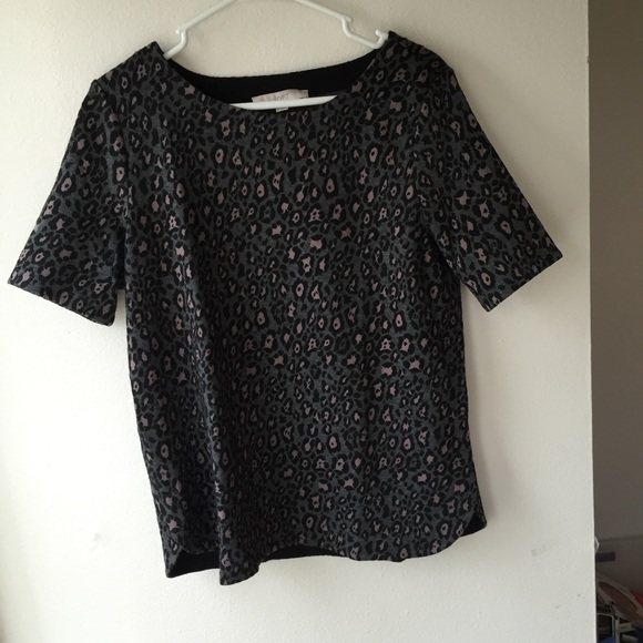 Cheetah print t-shirt
