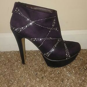 Rhinestoned Bootie