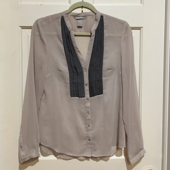 Gray blouse