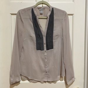 Gray blouse
