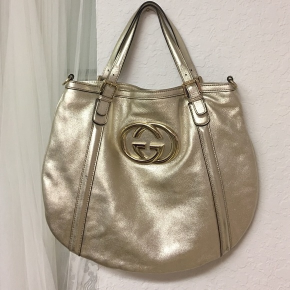 gucci gold handbag