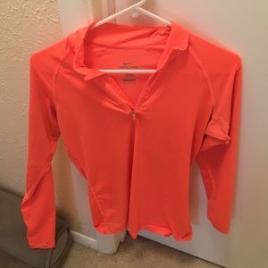 Coral Nike Quarter Zip