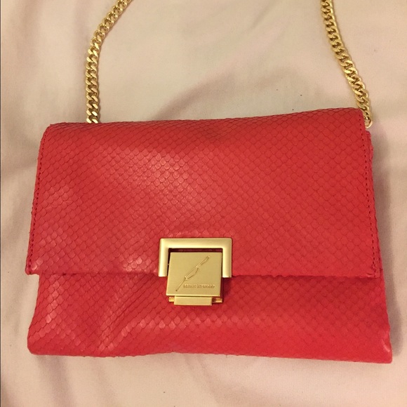 NWOT! Brian Atwood Watersnake Handbag - Picture 4 of 4